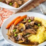 Slow Cooker Pot Roast with Vegetables and Red Wine Recipe