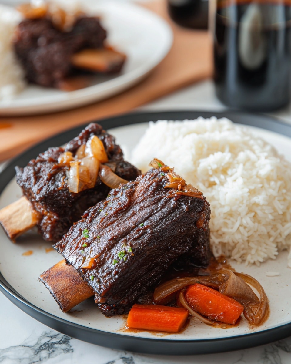 Slow Cooker Short Ribs with Red Wine and Vegetables Recipe