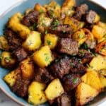 Garlic Butter Steak and Potatoes Recipe