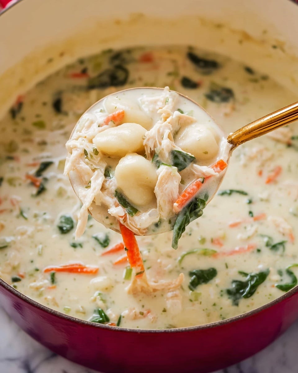 Creamy Chicken Gnocchi Soup Recipe
