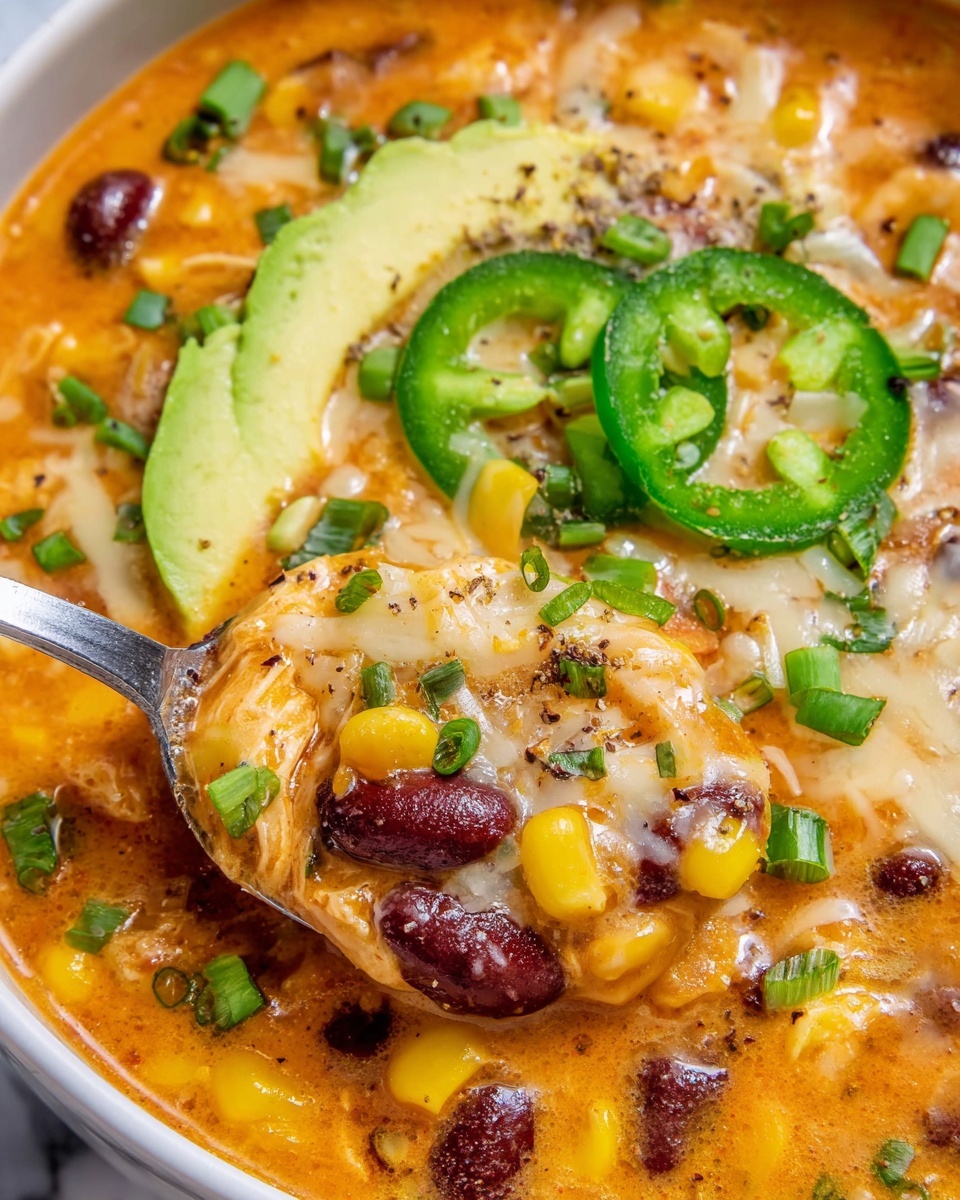 Creamy Chicken Enchilada Soup Recipe