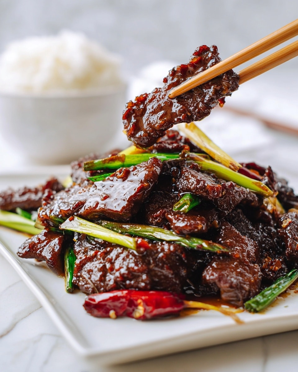 Flavorful Mongolian Beef Stir-Fry Recipe - Recipe Image