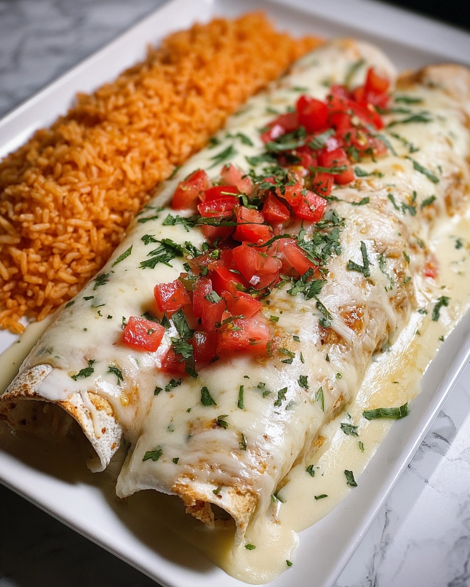Queso Chicken Enchiladas Recipe - Recipe Image