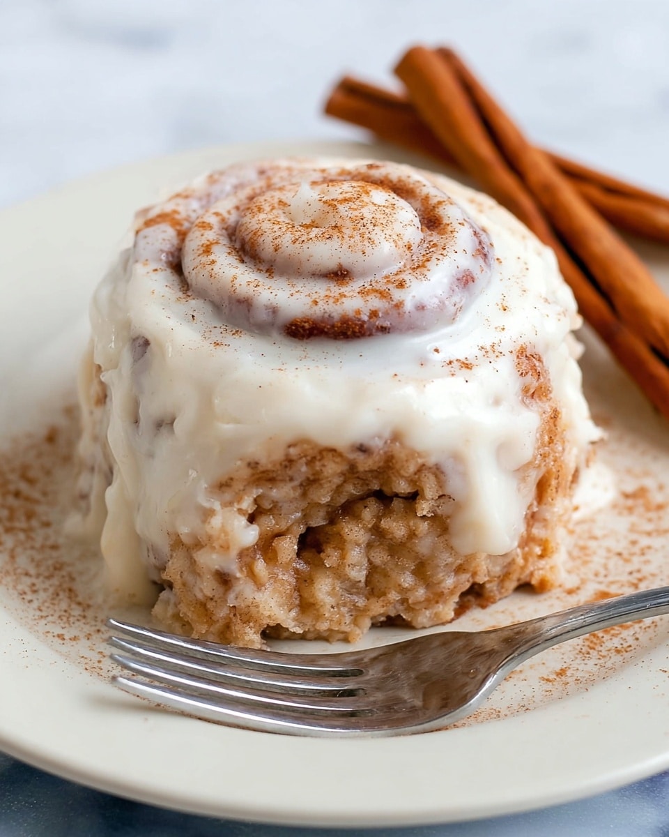 Cinnamon Roll Baked Oatmeal Recipe - Recipe Image