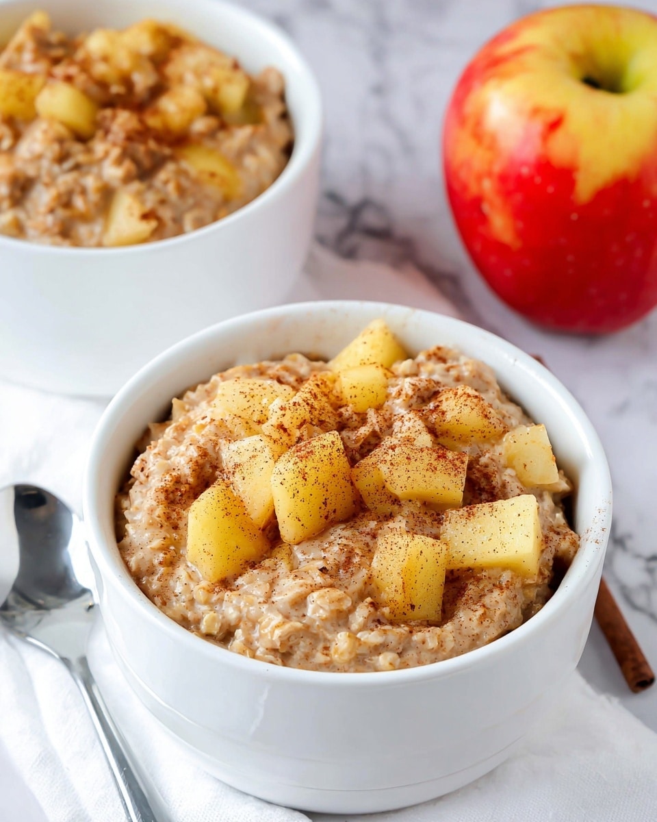 Apple Cinnamon Oatmeal (Stovetop) Recipe - Recipe Image