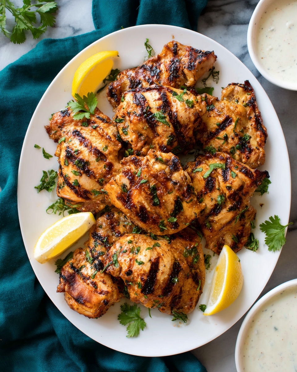 Yogurt Marinated Grilled Chicken Recipe - Recipe Image