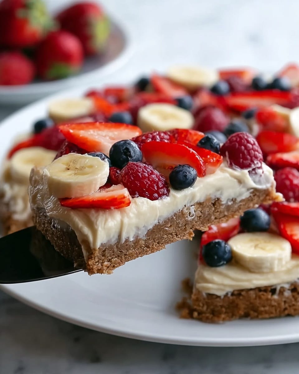 Oat & Yogurt Fruit Pizza Recipe