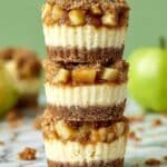 Apple Crisp Mini Cheesecakes Recipe
