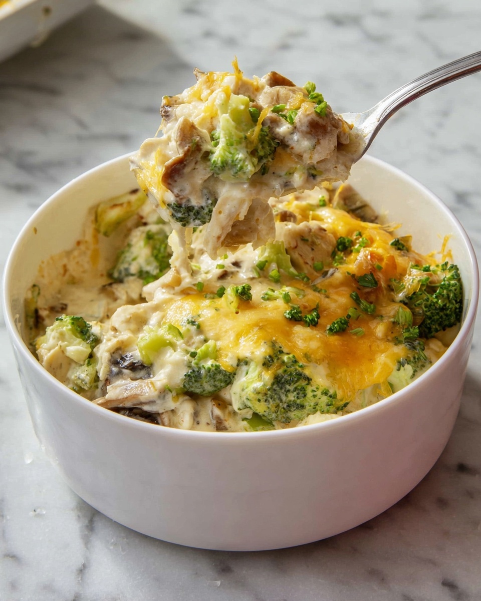 Turkey and Broccoli Cheese Casserole Recipe