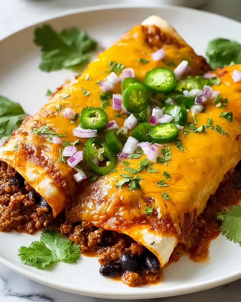 Ground Turkey Black Bean Enchiladas Recipe