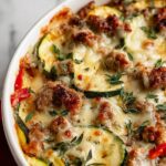 Ground Turkey Zucchini Casserole – Healthy Comfort Food Recipe