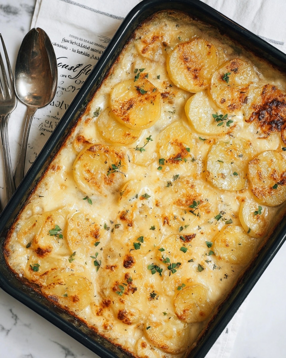Creamy Gruyère Scalloped Potatoes Recipe