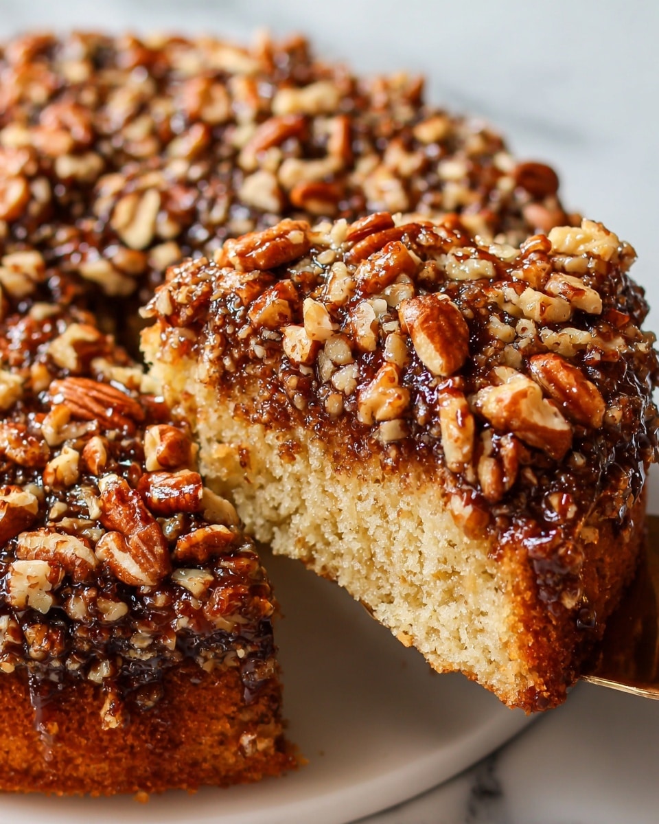 Pecan Upside Down Cake Recipe