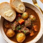 Hearty Beef Stew with Carrots and Potatoes Recipe