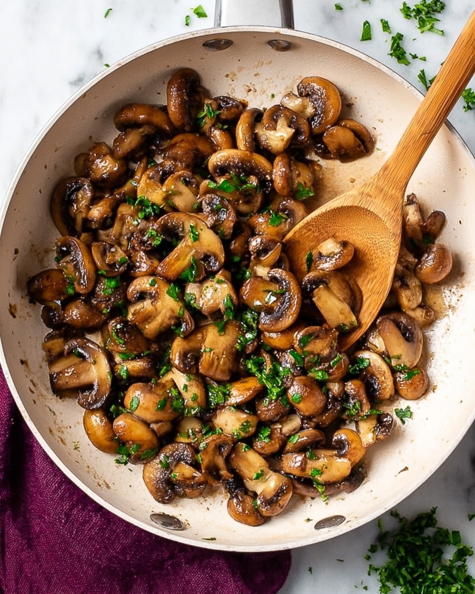 Garlic Butter Mushrooms Recipe