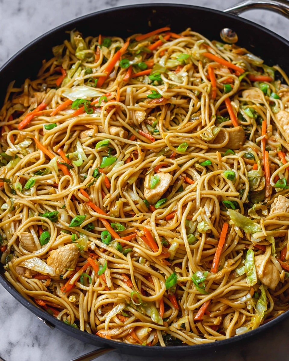 Chicken Chow Mein with the Best Chow Mein Sauce Recipe
