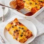 Queso Chicken Enchiladas Recipe
