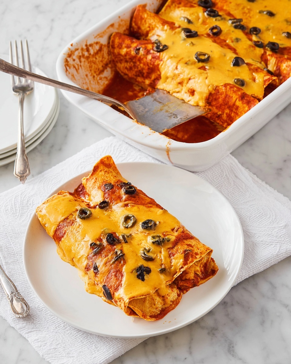 Queso Chicken Enchiladas Recipe