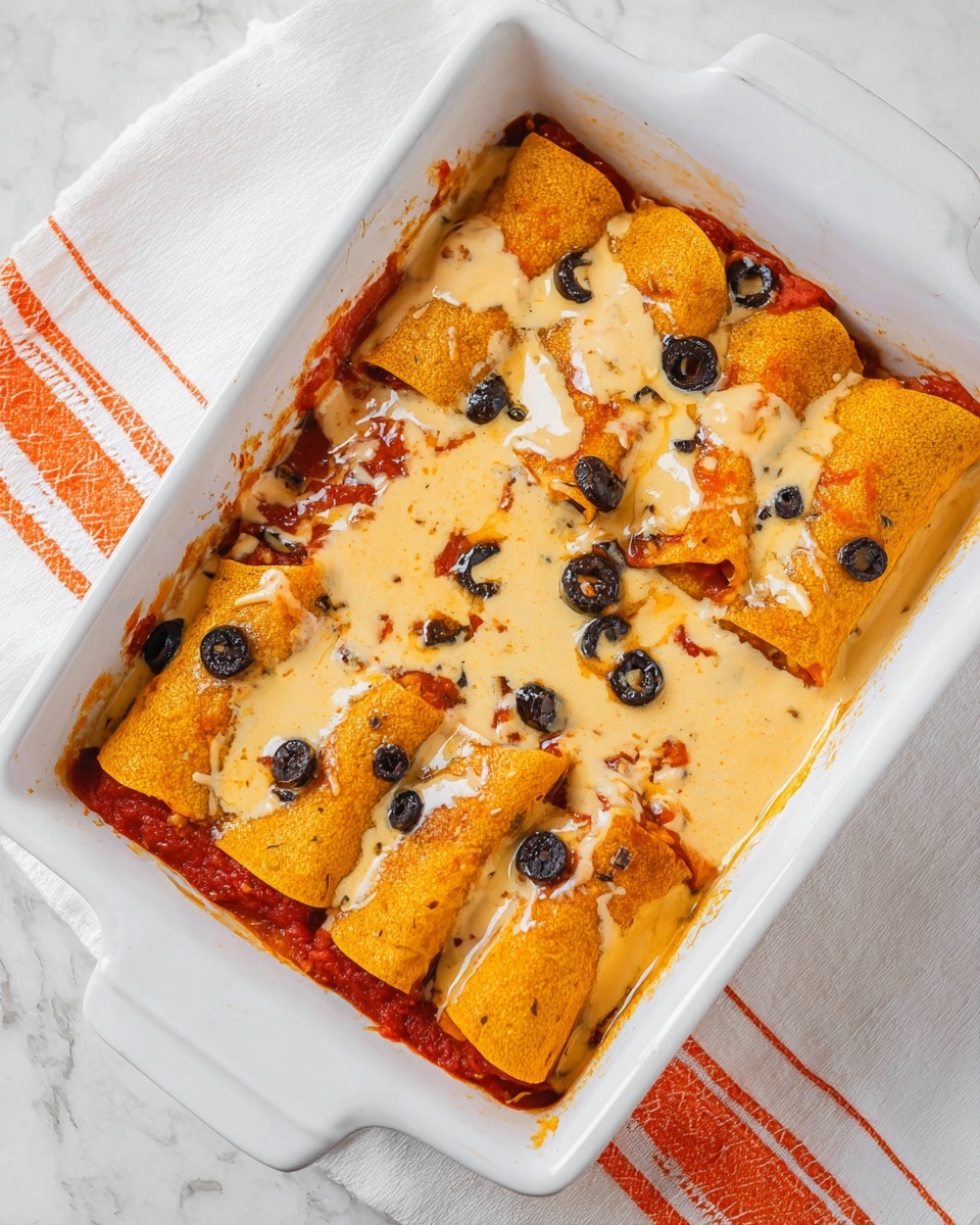 Queso Chicken Enchiladas Recipe - Recipe Image