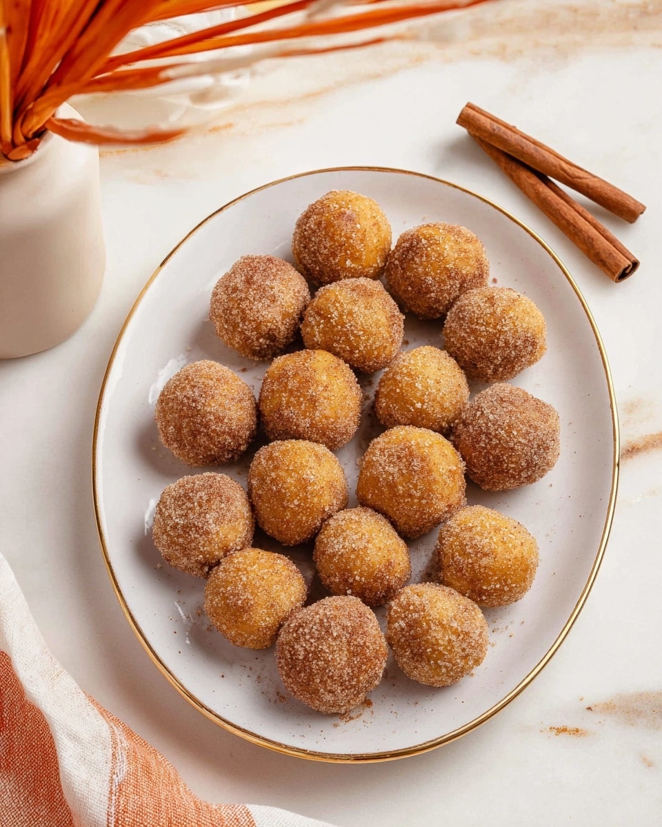 Easy Bisquick Pumpkin Donut Holes Recipe
