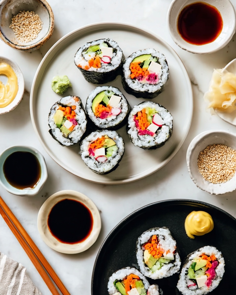 Vegetarian Sushi Rolls Recipe
