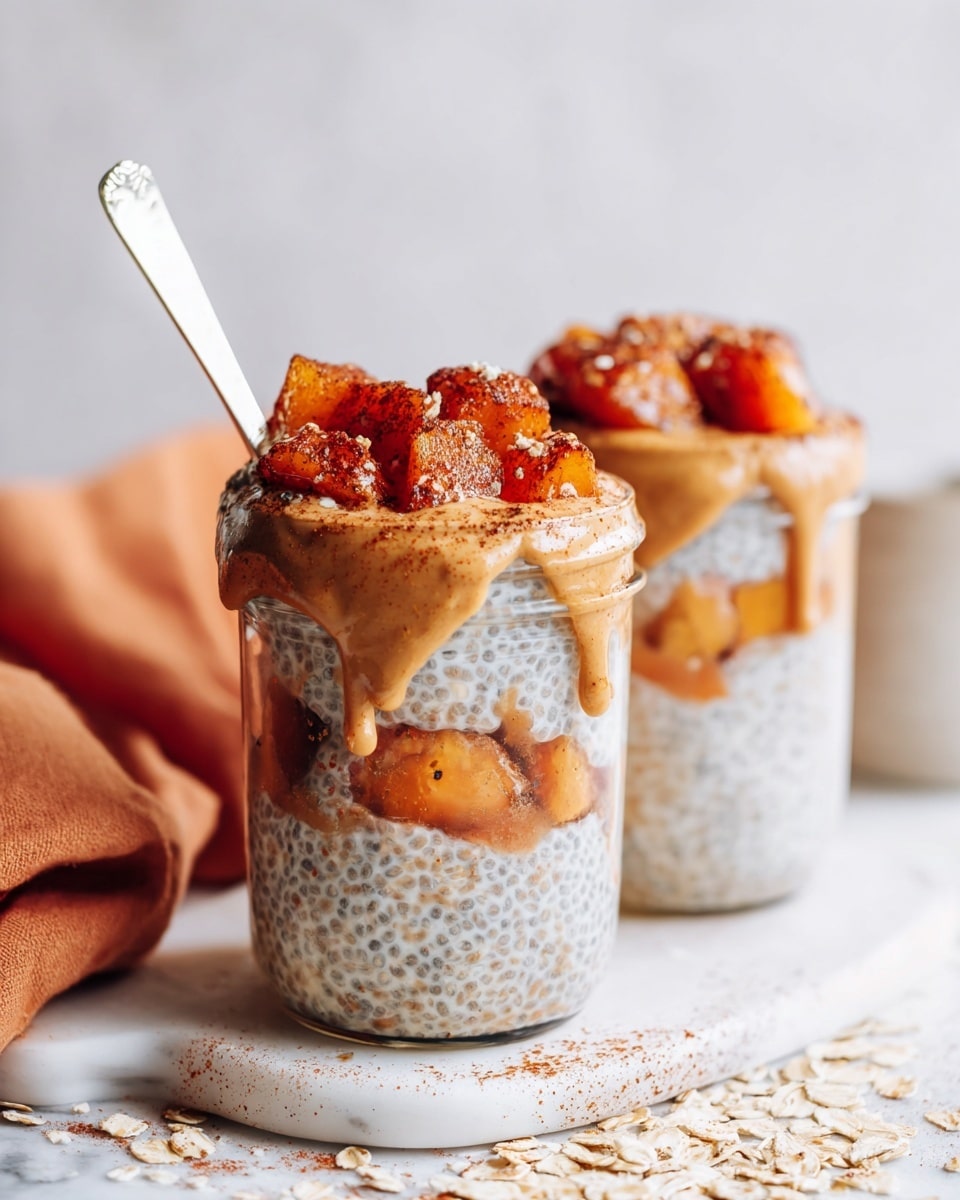 Apple Pie Overnight Oats Recipe