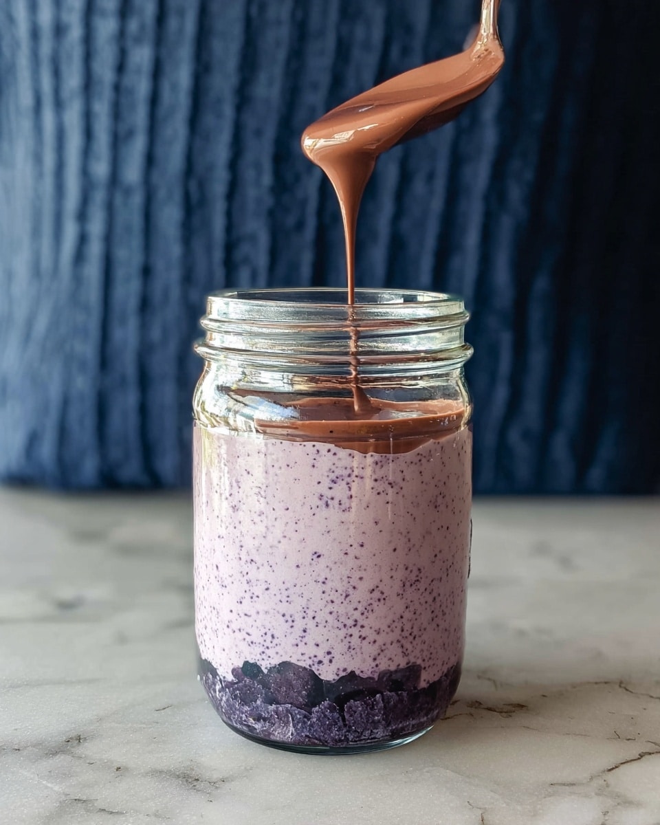 Blueberry Overnight Oats (Blended) Recipe
