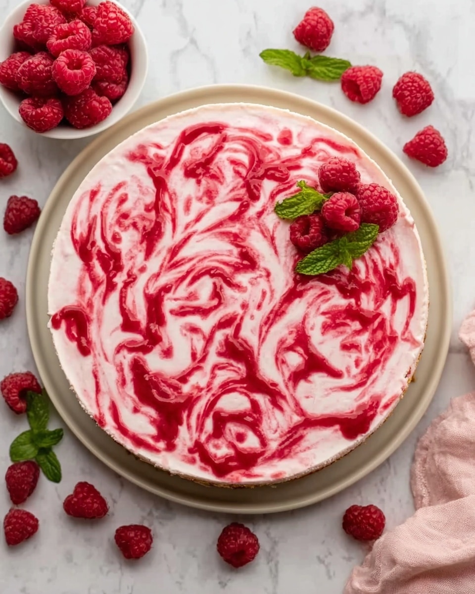 No Bake Raspberry Cheesecake Recipe