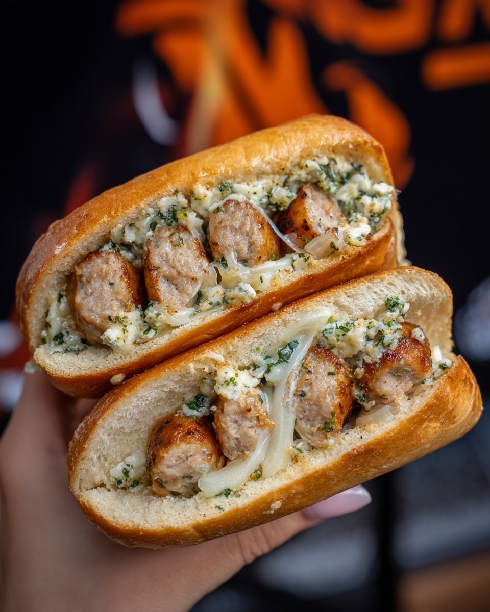 Choripan Burger with Chimichurri, Pickled Red Onions, and Jalapenos Recipe 6 Choripan Burger with Chimichurri, Pickled Red Onions, and Jalapenos Recipe - Recipe Image