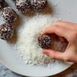 Chocolate Coconut Date Balls (No Bake) (Vegan+GF) Recipe