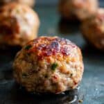 Homemade Baked Meatballs Recipe