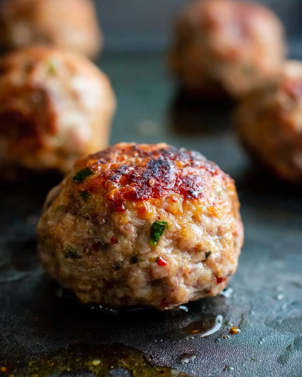 Homemade Baked Meatballs Recipe