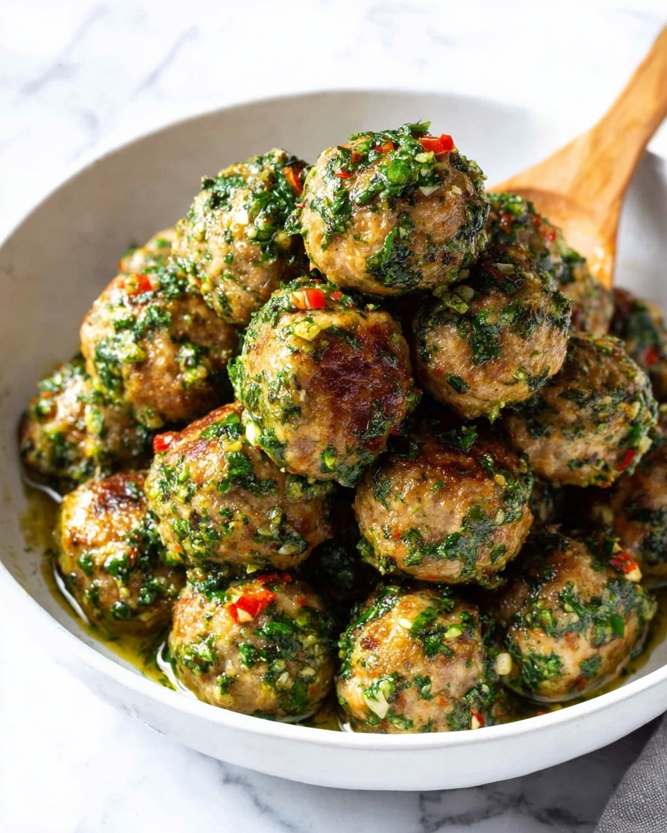 Ground Turkey Meatballs with Fresh Herbs and Parmesan Recipe