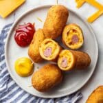 Homemade Mini Corndogs Recipe