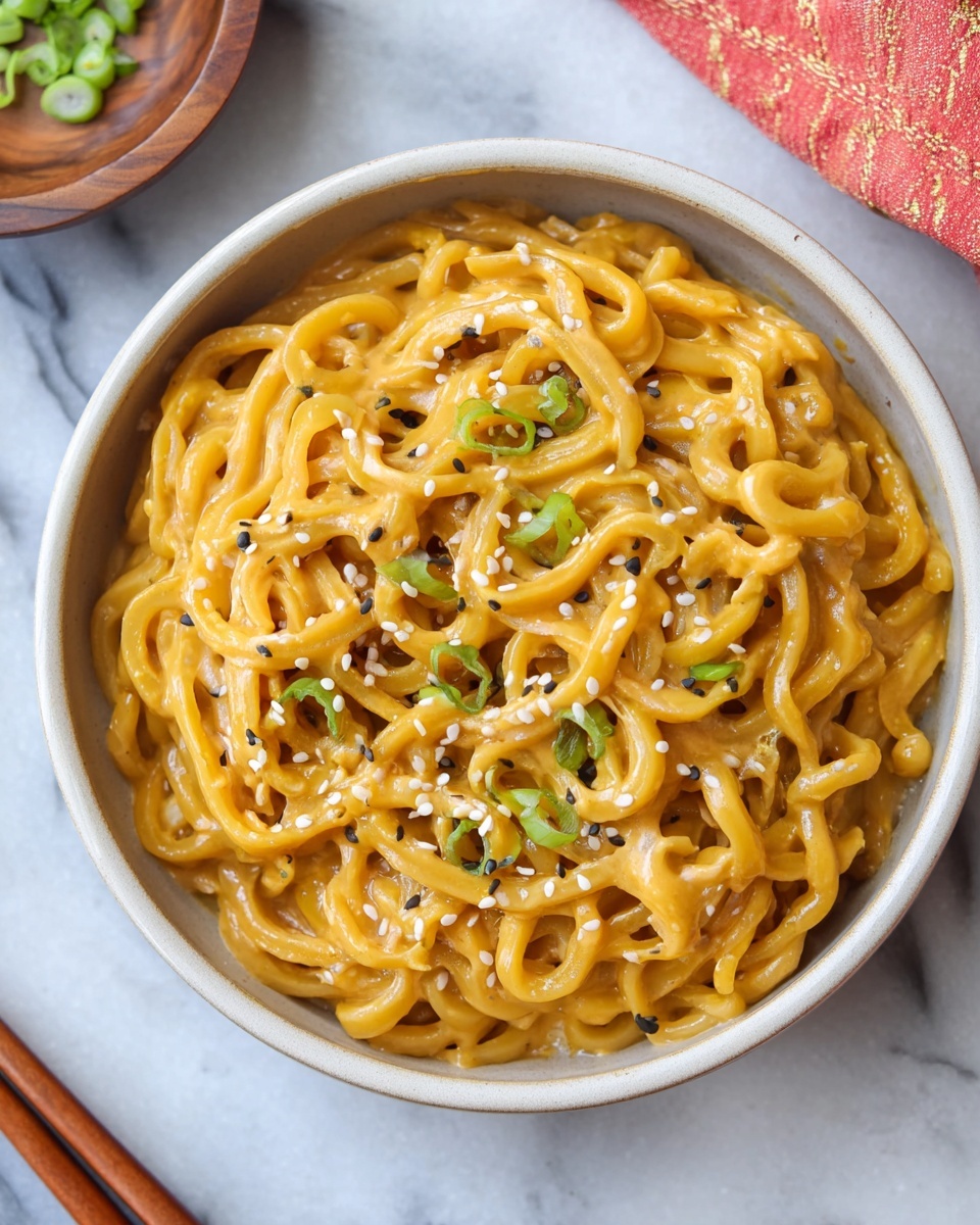 15 Minute Creamy Coconut Noodles Recipe