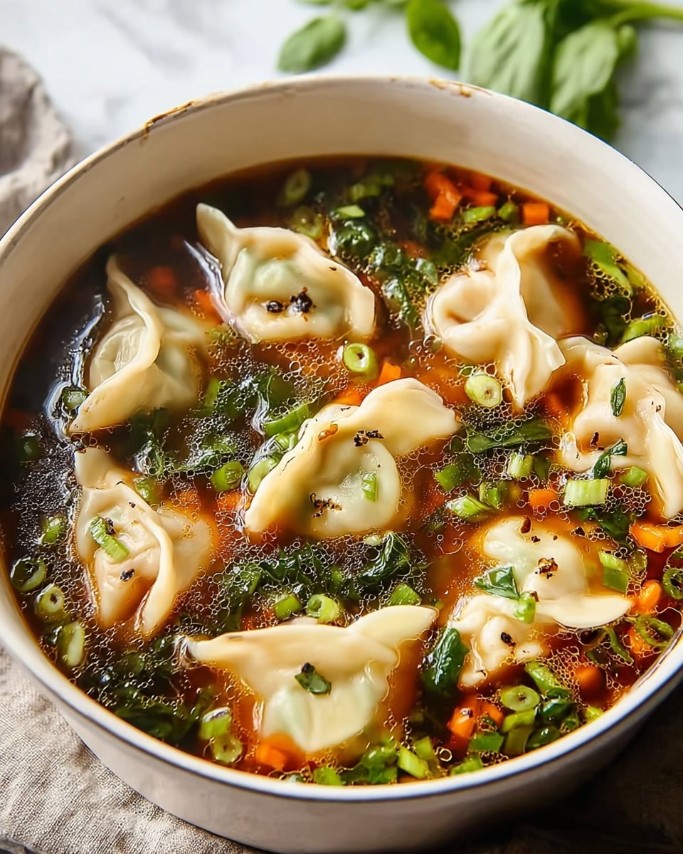 Potsticker Soup: A Comforting Delight Recipe
