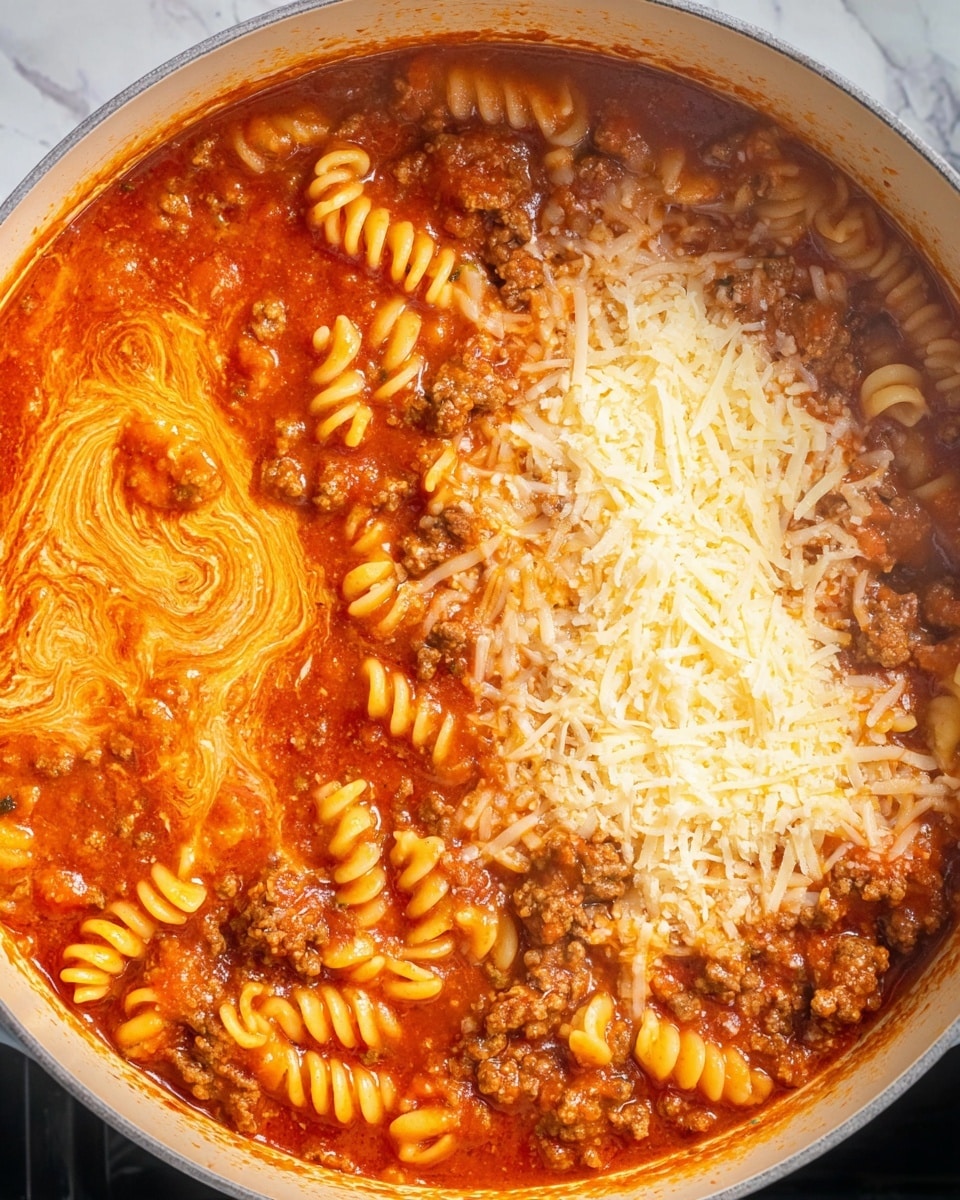 35-Minute One-Pot Creamy Beef Pasta Recipe