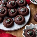 Chocolate Thumbprint Cookies with Ganache Filling Recipe