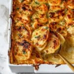 Dad’s Creamy & Cheesy Au Gratin Potatoes Recipe