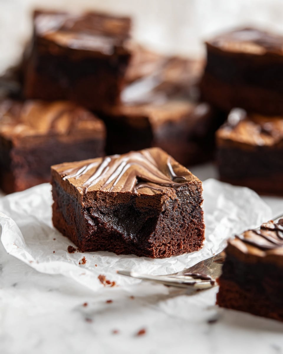 Chocolate Ganache Brownies Recipe