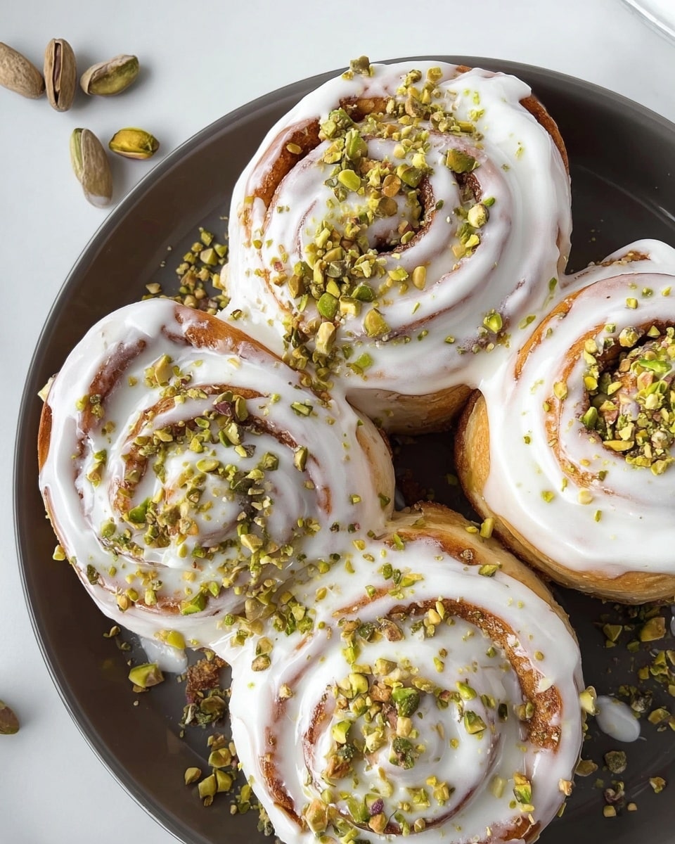 Perfect Pistachio Rolls with Cream Cheese Frosting Recipe