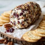 Cranberry Pecan Cheese Log Recipe