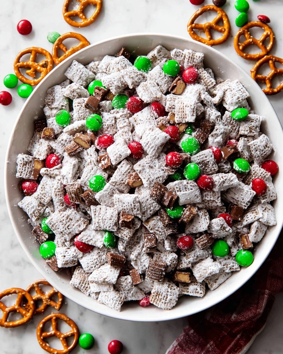 Reindeer Food Recipe (Christmas Puppy Chow) Recipe - Recipe Image