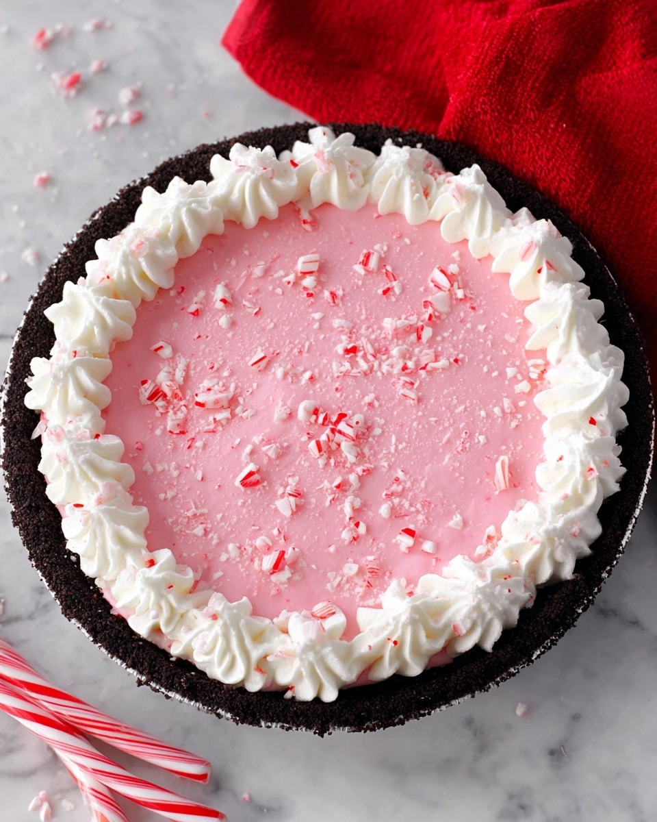 Peppermint White Chocolate Pie Recipe