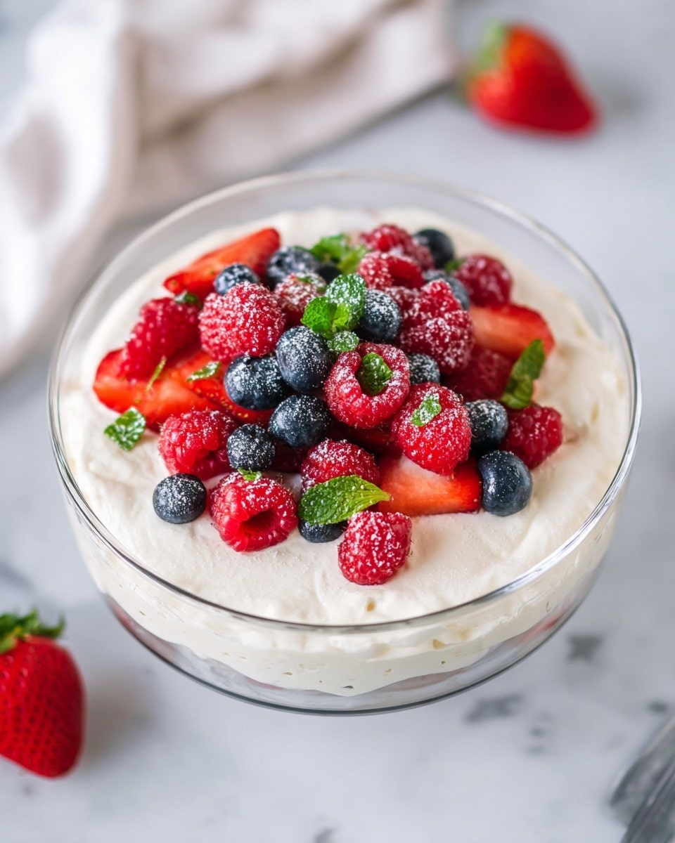 Holiday Berry Trifle Recipe