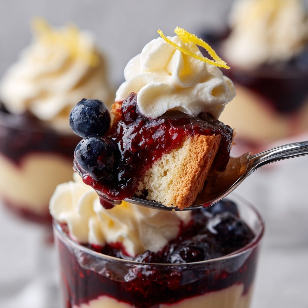 Lemon-Berry Mini Trifles Recipe