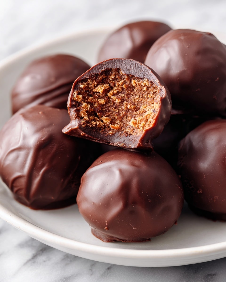 Old Fashioned Peanut Butter Balls Recipe - Recipe Image