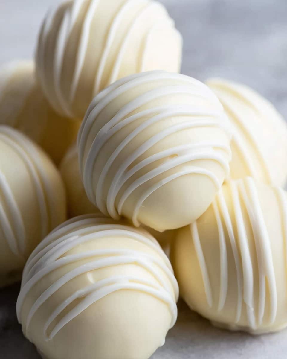 White Chocolate Truffles Recipe