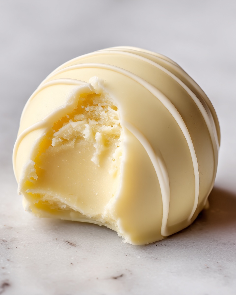 White Chocolate Truffles Recipe - Recipe Image
