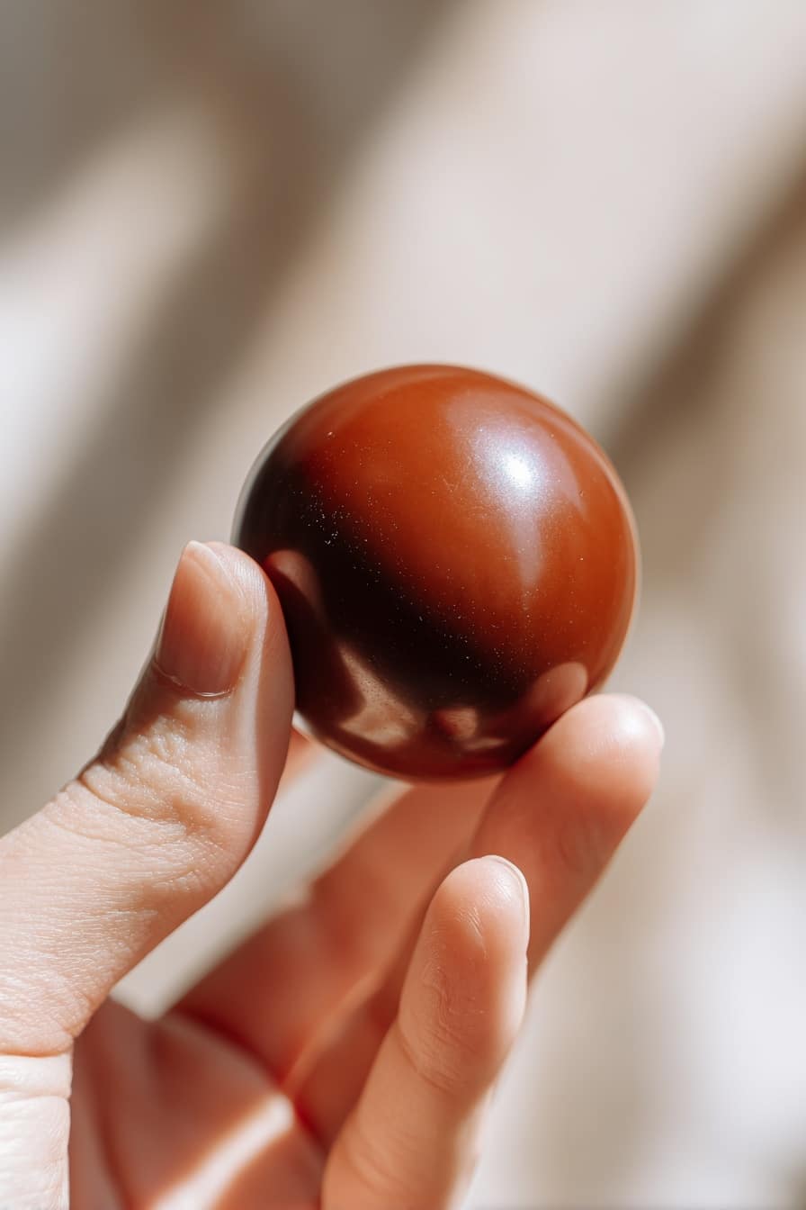 Malted Milk Ball Truffles Recipe - Serving